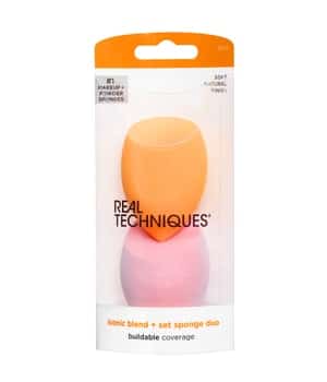 Real Techniques Miracle Complexion Sponge + Miracle Powder Sponge Make-Up Schwamm