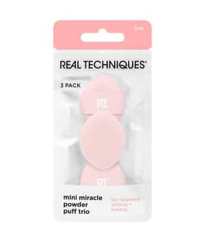 Real Techniques Mini Miracle Powder Puff Trio Make-Up Schwamm