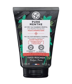 Yves Rocher Pure Menthe 3 in 1 Reinigung Peeling Maske Gesichtspeeling