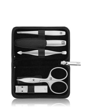 Zwilling Maniküre Set 5tlg. mit Kompakt-Nagelknipser Leder