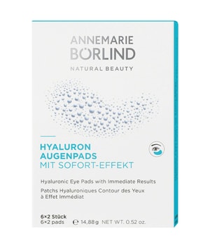 ANNEMARIE BÖRLIND HYALURON AUGENPADS mit Sofort-Effekt Augenpads