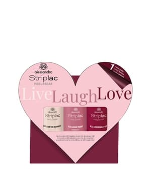 Alessandro Striplac Peel or Soak Live Laugh Love Nagellack-Set