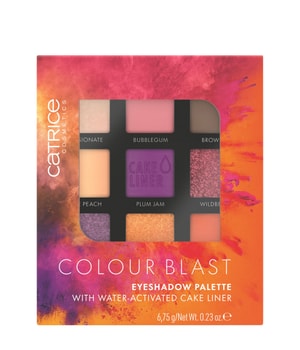 CATRICE Colour Blast with Water-Activated Cake Liner Lidschatten Palette