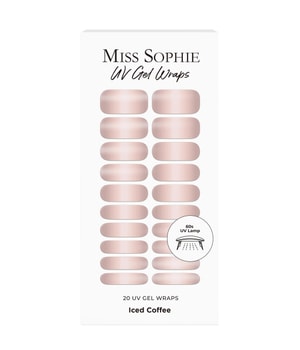 Miss Sophie UV Gel Wraps Iced Coffee Nagelfolie