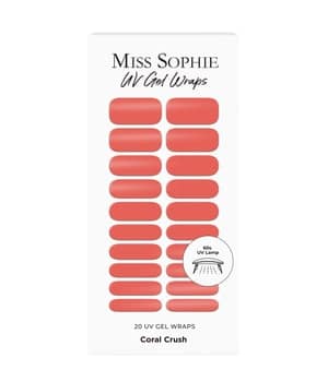 Miss Sophie UV Gel Wraps Coral Crush Nagelfolie