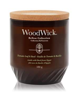 WoodWick ReNew Tomato Leaf & Basil Duftkerze