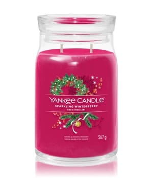 Yankee Candle Sparkling Winterberry Signature Jar Duftkerze