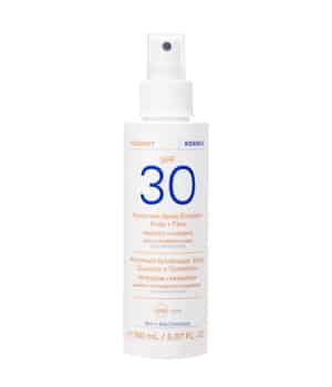 KORRES YOGHURT Sonnenspray-Emulsion für Gesicht und Körper SPF30 Sonnencreme