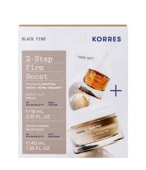 KORRES Black Pine Set 2-Step Boost für Straffung Gesichtspflegeset