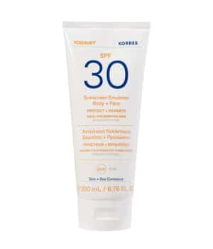 KORRES YOGHURT Sonnenschutz-Emulsion für Körper und Gesicht SPF30 Sonnencreme