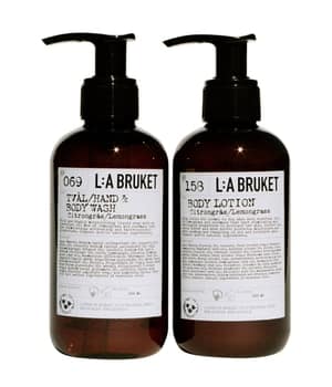 L:A Bruket Duo Kit Liquid Soap/Body Lotion Lemongrass Körperpflegeset