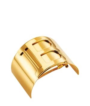 Balmain Hair Couture Gold Plated Clip Logo Haarschmuck