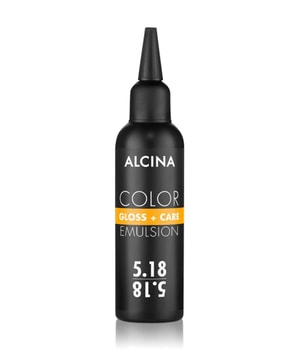 ALCINA Color Gloss+Care Emulsion 5.18 Hellbraun-Asch-Silber Haartönung