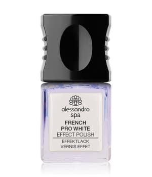 Alessandro Spa Pro White French Effect Polish Nagellack