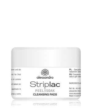 Alessandro Striplac Peel or Soak Pads Nagellackentferner