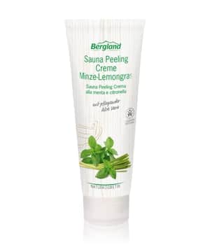 Bergland Sauna Peeling Creme Minze-Lemongras Körpercreme