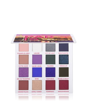 BH Cosmetics 16 Color Shadow Palette Passion in Paris Lidschatten Palette