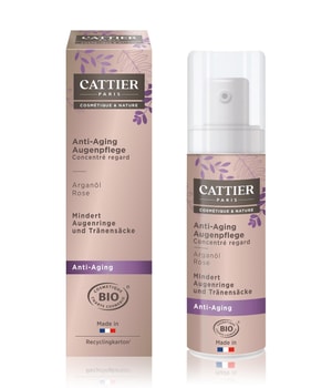 Cattier Anti-Aging Pflege Arganöl - Rose Augencreme