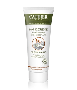 Cattier Handpflege Weiße Heilerde - Bio-Meisterwurz Handcreme