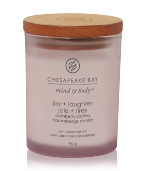 Chesapeake Bay Candle Mind & Body Joy & Laughter - Cranberry Dahlia Duftkerze