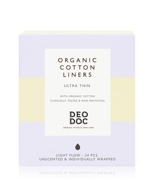 DeoDoc Organic cotton Liners Tampon