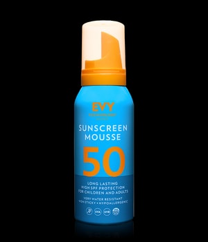 EVY Technology Sunscreen Mousse SPF 50 Face and Body Sonnencreme