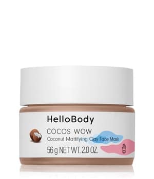 HelloBody COCOS WOW Coconut Mattifying Clay Face Mask Gesichtsmaske