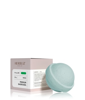 HERBLIZ Minze CBD Badekugel