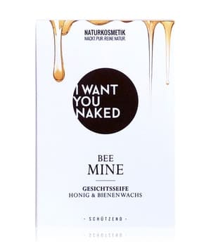 I WANT YOU NAKED BEE MINE Honig & Bienenwachs Gesichtsseife