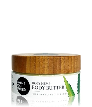 I WANT YOU NAKED Holy Hemp Bio-Hanfsamenöl & Vitamin E Körperbutter