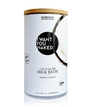 I WANT YOU NAKED Kokosnuss & Vitamin E Kokos-Milchbad Badezusatz