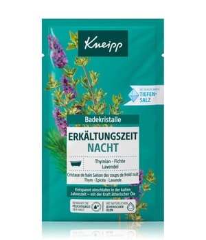 Kneipp Badekristalle Erkältungszeit Nacht Badesalz