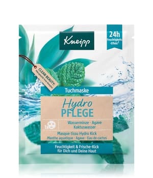 Kneipp Hydro Pflege Wasserminze - Agave - Kaktuswasser Tuchmaske