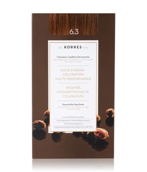 KORRES Arganöl Hochentwickelte Haarcoloration Golden Honey Dark Blonde / Dunkelblond Gold 6.3 Haarfarbe