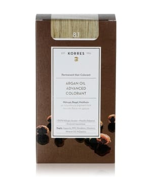 KORRES Arganöl Hochentwickelte Haarcoloration Ash Light Blonde / Hellblond Asch 8.1 Haarfarbe