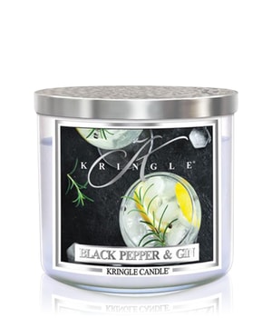 Kringle Candle Soy Jar Black Pepper Gin Duftkerze