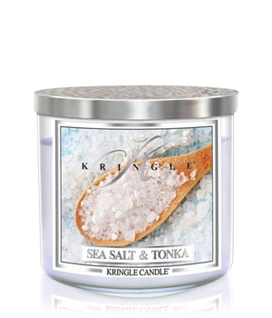 Kringle Candle Soy Jar-Sea Salt & Tonka Sea Salt & Tonka Duftkerze