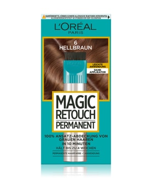 L'Oréal Paris Magic Retouch Permanent Ansatz-Abdeckung Nr. 6 Hellbraun Haarfarbe