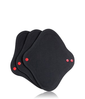 Lunette Reusable Pad medium - schwarz Periodenunterwäsche