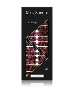 Miss Sophie Aubergine Purple Nagelfolie