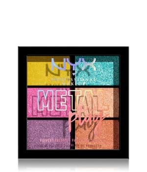 NYX Professional Makeup Metal Play Pigment Lidschatten Palette