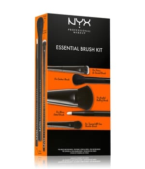 NYX Professional Makeup Essential Brush Kit Makeup-Set mit fünf Pinseln für perfekte Styles Pinselset