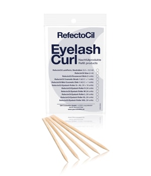 RefectoCil Eyelash Curl&Lift Refill Rosenholzstäbchen Augenbrauen Set