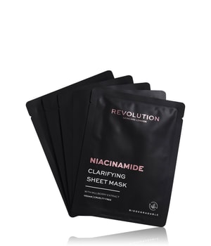 REVOLUTION SKINCARE Biodegradable Clarifying Niacinamide Sheet Mask Tuchmaske