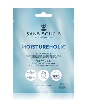 Sans Soucis Moistureholic Feuchtigkeitsarme Haut Tuchmaske