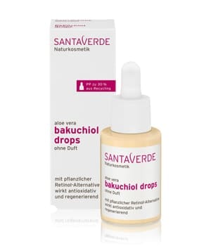 SANTAVERDE Bakuchiol Drops ohne Duft Gesichtsserum