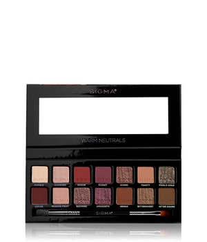 Sigma Beauty Warm Neutrals Lidschatten Palette