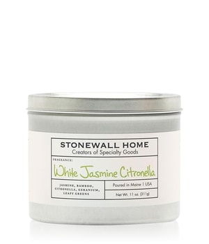 StonewallKitchen White Jasmine Citronella Candle Outdoor Stonewall-White Jasmine Citronella Duftkerze