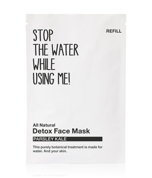 Stop The Water While Using Me All Natural Parsley Kale Detox Face Mask Refill Gesichtsmaske