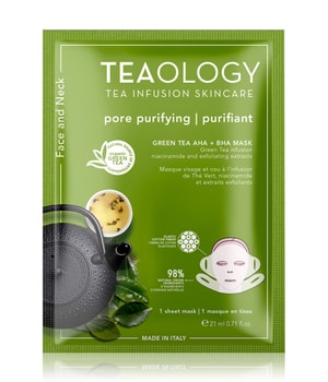 TEAOLOGY Green Tea AHA Mask Gesichtsmaske